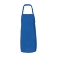 thumbnail image 2 of Q-Tees - Bib Apron - Q4010 - Royal - Size: One Size, 2 of 3