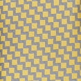 thumbnail image 7 of Jacob Alexander Men's Woven Zig Zag Pattern Slim 2.5 inch Width Neck Tie - Yellow, 7 of 7
