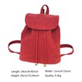 thumbnail image 2 of Stylish Drawstring Backpack for Women Compact Casual Daypack Lightweight Shoulder Bag, 2 of 4