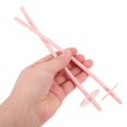 thumbnail image 4 of Christmas Sled Decor Holiday Decor Table Arrangement Plastic Pink Sleigh Decoration Prop 1 Set, 4 of 4