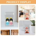 thumbnail image 2 of KAKOWELY 4pcs Exhibition Collection Box Display Action Figures Box Transparent PET Display Model Enthusiasts Indoor Use, 2 of 7