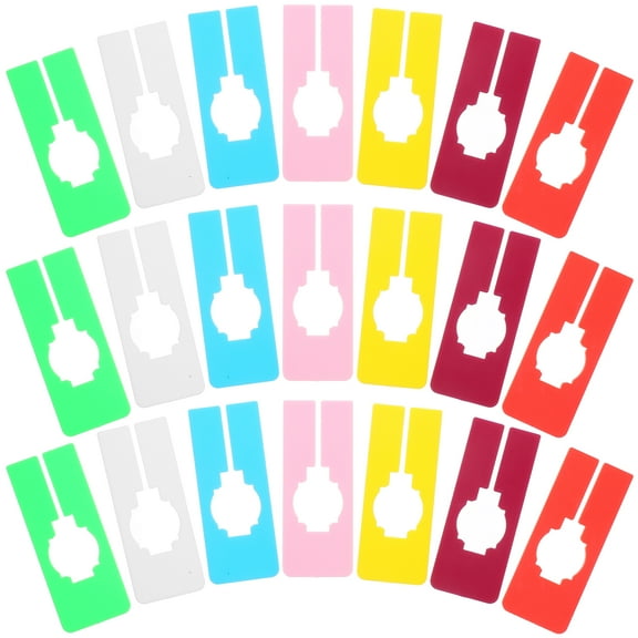35 Pcs Size Dividers for Clothing Racks Retail Hanger Labels Baby