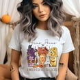 thumbnail image 2 of Hocus Pocus I Need Coffee To Focus Graphic Tee | Funny Witchy Coffee Shirt for Women, Gold, Size M, 2 of 6