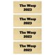 thumbnail image 1 of Placas de nombre personalizadas para placa conmemorativa perpetua Alpha Awards en dorado, 1 of 7