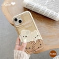 thumbnail image 3 of Funda Para Redmi 12C 9 10C 10 9A 9T A1 10A 9C NFC POCO F4 Note 8 11s Note11 Note9 Note10 Note10s Dibujos Animados Lindo Conejo Oso Buen Amigo De Airbag Suave A Prueba De Golpes, 3 of 3