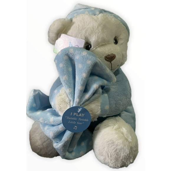 Peluche Aurora Oso azul Musical (ebba)twinkle Twinkle Little Star Aurora Oso musical azul