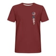 thumbnail image 3 of Tops para hombre, blusas y camisas de cuello redondo y manga corta para hombre, blusas casuales de cuello redondo con estampado de moda para hombre, blusas de cuello redondo y manga corta, camisas par, 3 of 5