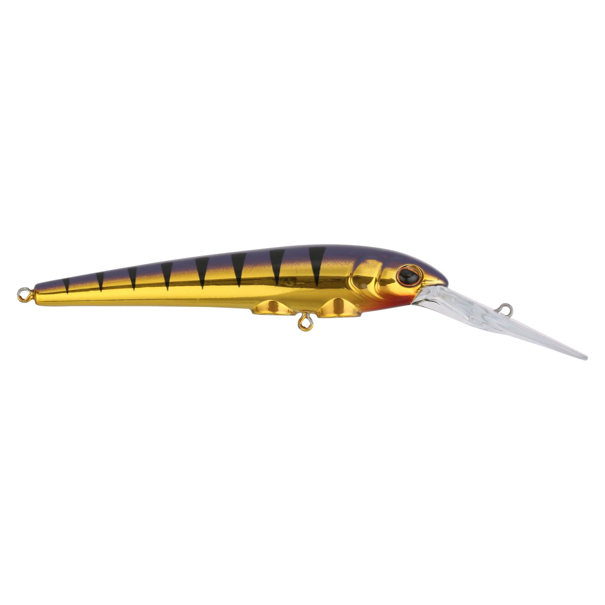 Berkley Deep Hit Stick, 3.75 in, Crankbaits, Purple Bengal (1 Count)