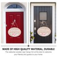 thumbnail image 4 of SHISUYAN 1Set Hanging Board Wooden Front Door Hanging Decor For Home And Office Use, 4 of 9