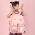 thumbnail image 4 of 5 Pcs Set Kawaii Girls Backpack For Student School Bag Teenager Girls Schoolbag Book Bags Pencil Case Women Travel Backpack Tote, 4 of 4