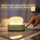 thumbnail image 3 of LED toast bread night light, cute night light USB rechargeable., 3 of 5