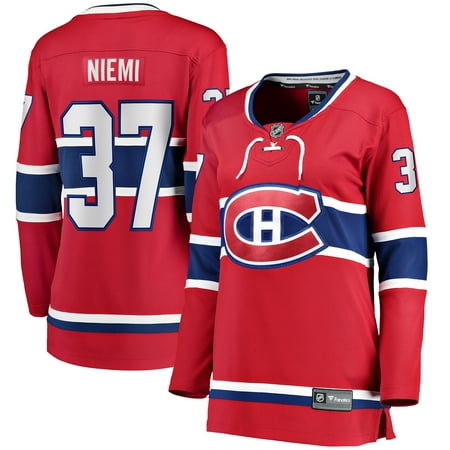 Antti Niemi Montreal Canadiens Fanatics Branded Women's Home Breakaway Player Jersey -