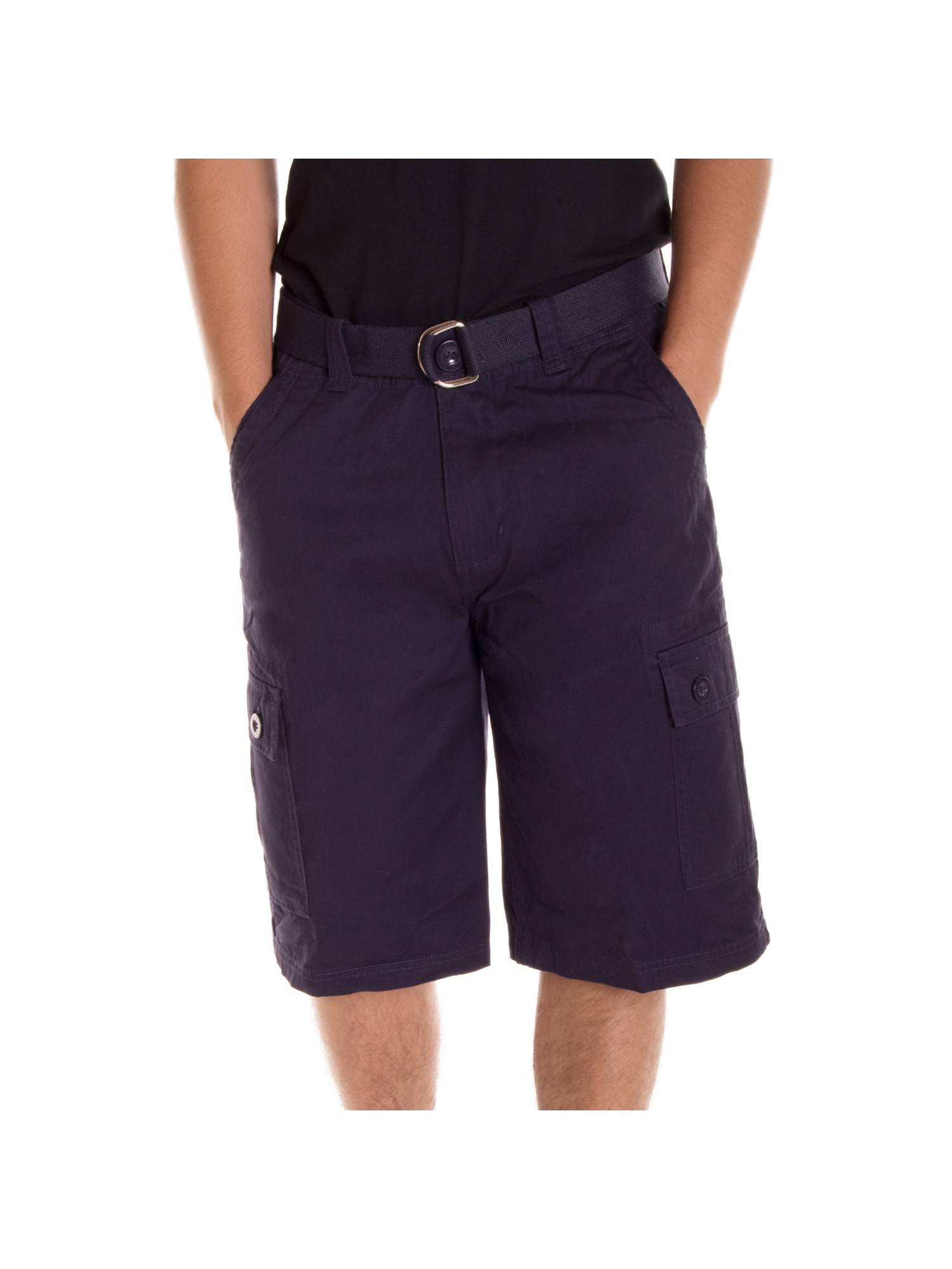 Altatac - Alta Designer Fashion Men s Cargo Shorts Twill Belt Included ...