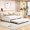 Beige, variant on Space-saving Trundle - Full Size Daybed in Classic Design