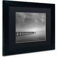 thumbnail image 2 of Trademark Fine Art 'End of the Pier' Canvas Art by PIPA Fine Art, Black Matte, Black Frame, 2 of 4