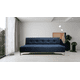 thumbnail image 2 of Sofa Cama Reclinable EL BAZAR STORE Vegas Lino Azul Marino Moderno Abotonado, 2 of 6