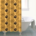 thumbnail image 4 of Paw Prints and Bones Shower Curtain 72"x72" ,Bathroom Decorative Shower Curtains Set with 12 Hooks,Modern Waterproof Washable Shower Curtain, 4 of 6