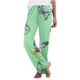 thumbnail image 2 of SOOMLON Women Pajama Pants Long Winter Soft Cute Graphic Pajama Bottoms Adult Petite Warm Winter Lounge Sleepwear Sleep Pants Stretchy Comfy Straight Leg Pants Night Clothes Colorful XL, 2 of 6