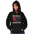 thumbnail image 4 of USA Renewable Energy Climate Change Unisex Plus Fleece Graphic Hoodie Brisco Brands 3X, 4 of 5