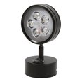 thumbnail image 4 of Lámparas de pared Zhivalor LED giratorias de 5W y 360 grados luz de pasillo ajustable en dirección Blanco frío Negro, 4 of 8