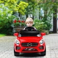 thumbnail image 3 of Costway 6V Kids Ride On Car RC Remote Control Battery Powered w/ LED Lights MP3 Red, 3 of 10
