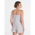 thumbnail image 4 of Joyspun Women's Woven Poplin Sleep Cami Top, Sizes XS-3X, 4 of 6