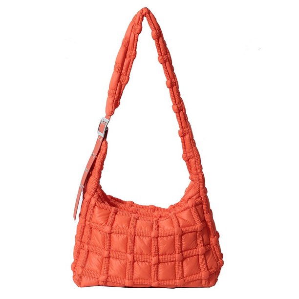 Bolso Bandolera Con Burbujas para Mujer Suave Acolchado Sólido Viajes