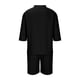 thumbnail image 4 of Camisas de Manga Corta de los Hombres con Cuello en V Set de Blusa, Poliéster Ligero para el Hogar, Diario Y Próximo Verano de Primavera, 4 of 6
