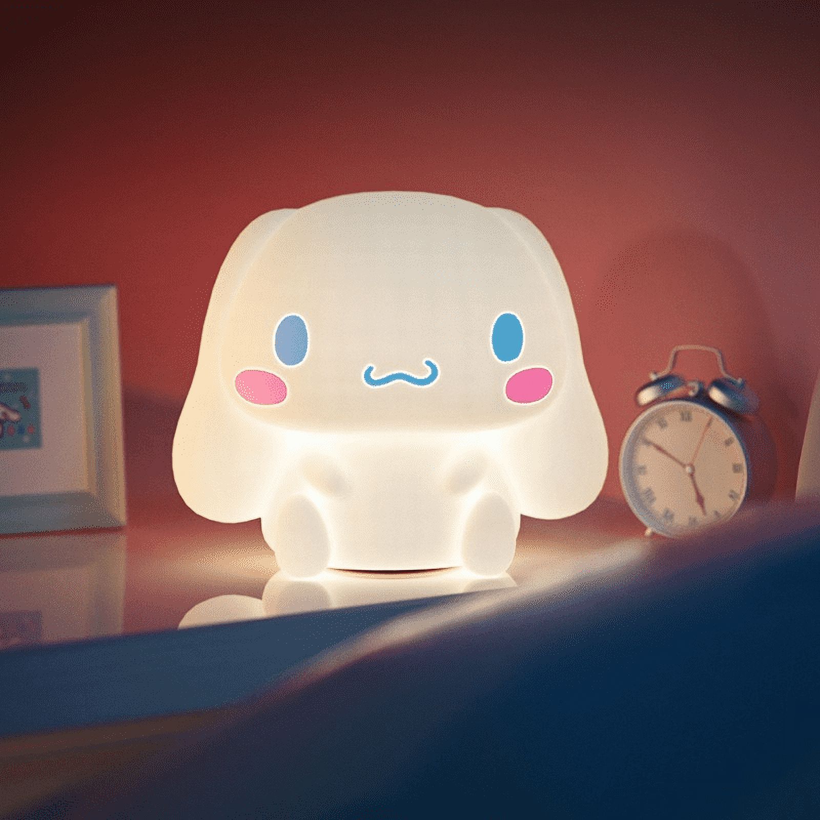 Cinnamoroll Pat Night Light Cartoon Cute USB Rechargeable Induction Bedside Lamp NEW