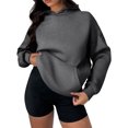 thumbnail image 3 of Pantalones deportivos para mujer,Sudadera informal de manga larga para mujer, jersey de poliéster con bolsillo multifuncional, ideal para viajar en avión y estar en casa, sopatenor, 3 of 9