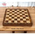 thumbnail image 2 of ENTERRO Wooden Chess Set 12 x 12 inch - Foldable and Magnetic - Made of Pure Wood, 2 of 8