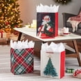 thumbnail image 2 of Bolsas de regalo Hallmark, 3 grandes, Navidad, 26 x 33 x 14 cm, 2 of 6