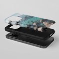 thumbnail image 2 of Clear Ocean Rocks Water For All iPhone Series Protective Phone Case Nature Seascape Turquoise Blue, 2 of 7