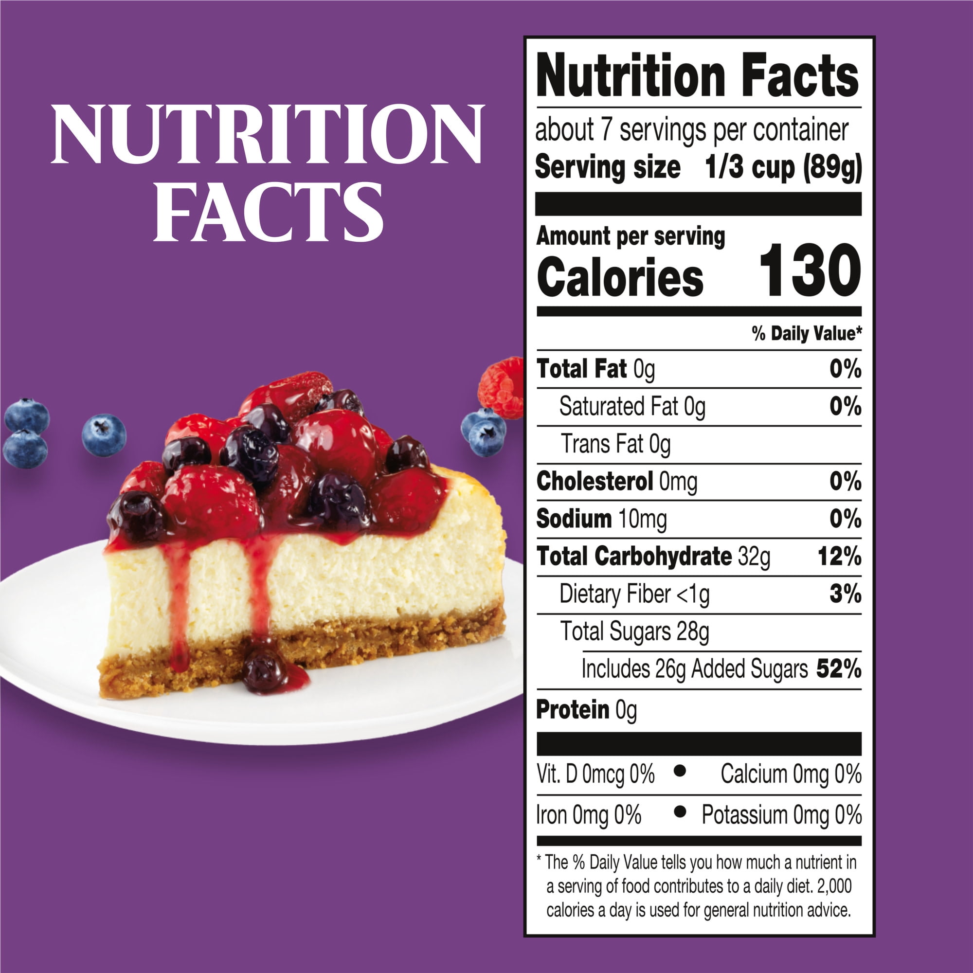 (4 pack) Duncan Hines Wilderness, Berry Medley Pie Filling and Topping, 22 oz.