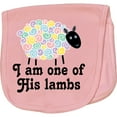 thumbnail image 2 of Inktastic Religious Lamb Christian Childs Baby Burp Cloth, 2 of 3