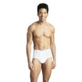 thumbnail image 3 of Fruit of the Loom Men's White Briefs, 9-Pack, 3 of 11