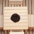 thumbnail image 3 of 1Set Rattan Bird Nest Ornament Coffee Color Minimalist Design for Indoor and Outdoor Use 11.8x9.8x3.9in, 3 of 9