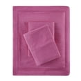 thumbnail image 3 of Comfort Classics All Season Cotton Blend Jersey Knit 3 Piece Pink Sheet Set, Twin, 3 of 5