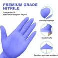 thumbnail image 2 of 500PCs Dental Grade Examination Leone LaVaNdr/ Lilac Gloves by VASTMED | 4.0G Finger Tips Texture Latex/Powder-Free Professional Grade Gloves, 2 of 4