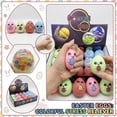 thumbnail image 2 of Easter Egg Bead Squishy Toys for Stress Relief, Colorful Fidget Ball for Easter Basket Party Favors, Great Gift for Anxiety, 2 of 6