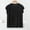 Black, variant on Women Crew Neck Short Sleeve Solid Loose Pullover Classic Cutting for Daily Home Casual Wear