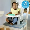 thumbnail image 3 of Ingenuity Deluxe Learn-to-Dine Feeding Seat, Ages 6 Months to 3 Years, Orange and Teal, 3 of 16