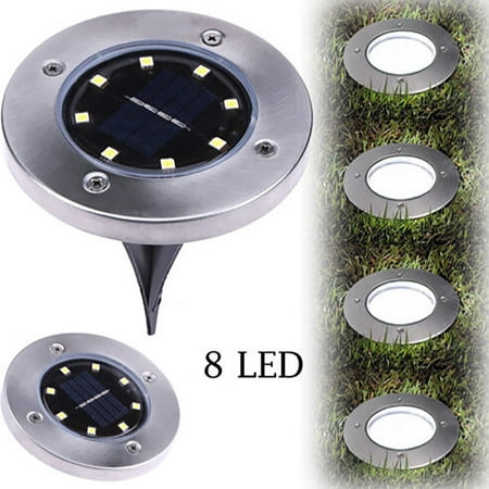 

BMForward Outdoor Ground Solar Garden Buried Way Power Light Under Path Decking Lamp LED light