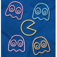 thumbnail image 2 of Retro PACMAN Character Silhouettes Romper Boys or Girls Infant Baby Brisco Brands 18M, 2 of 6