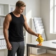 thumbnail image 5 of Duck Magnetic Key Holder Muscular Duck Statue Ornament,magnetic Tool Holder Home Decoration, Cute Animal Figurines Keys Holder for Keys, Glasses, Bells, 5 of 5