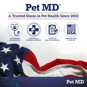 Pet MD Biotic Probiotics for Dogs & Cats - Prebiotic, Fiber, Probiotic Powder - Gas, Constipation Relief, Anti Diarrhea - Balance Digestive Flora & Restore Gut Health for Dogs & Cats - 2.12 oz