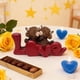 thumbnail image 4 of Decoraciones para San Valentín, Figura de resina de vaca de las Highlands con forma de corazón, Pareja de vacas, Decoración para el hogar, Símbolos de familia y enamorados, Pareja, Familia, Decoracion, 4 of 6