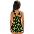 thumbnail image 2 of Xixirimido Heart Shape Jamaica Flag Print Girls One Piece Swimsuits with Skirt Sleeveless Swim Dress Modest Skirted Swimwear with Built-in Shorts UPF 50+ Bathing Suit, 8-9 Years, 2 of 7