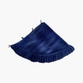 thumbnail image 2 of 84" Plush Midnight Blue Velvet Tree Skir, 2 of 2