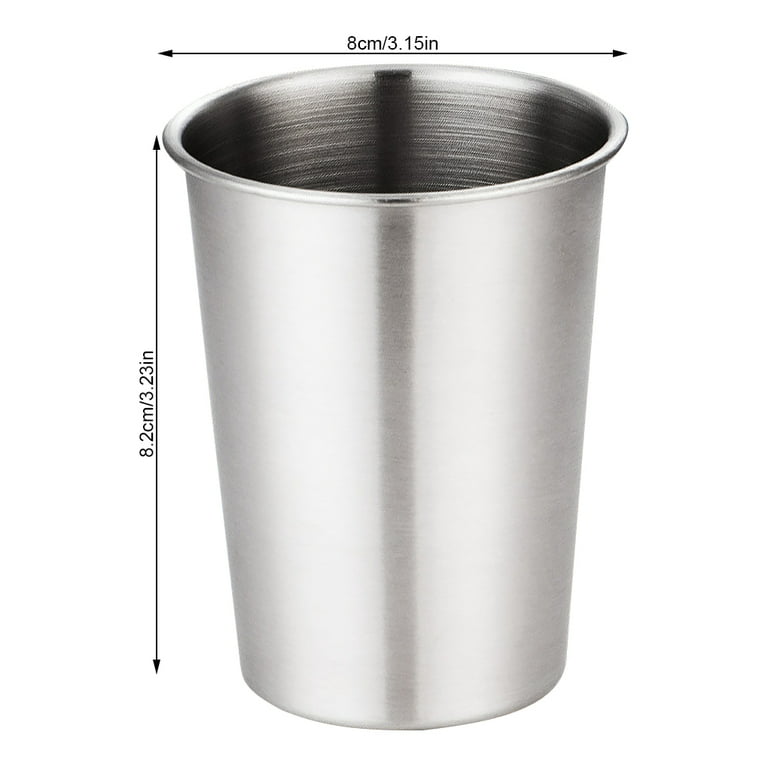 Coffee Cup Portable Metal Drinking Water Mug Drinks Reusable
